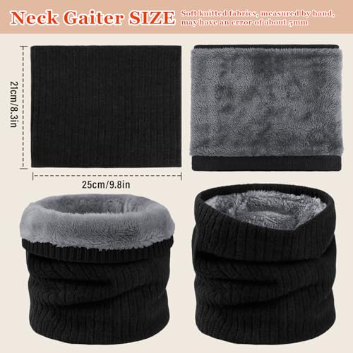 Neck Gaiter for Men and Women, Winter Neck Warmer and Scarf3