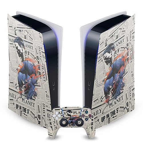 Skin Superman PS5 Digital et DualSense Head Case Designs