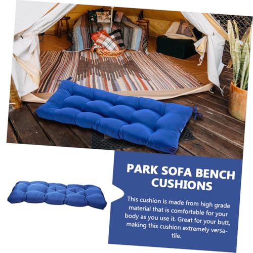 Coussin de banc de jardin imperméable épais en polyester pour extérieur - 8