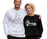 After All This Time His and Hers Sweatshirts For Couples, Valentine's Day Matching Sweatshirts For Bf Gf, Couples Sweatshirts Gift, His and Her Sweaters for Couples Set, Wifey Hubby Sweatshirt.