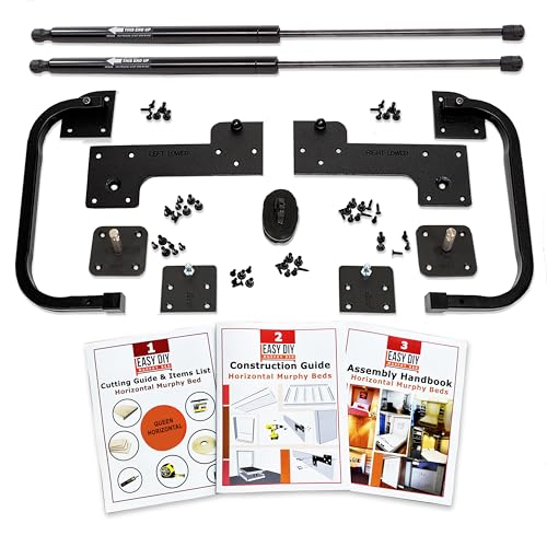 Queen Size DIY Murphy Bed Hardware Kit – Horizontal Wall