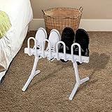 Tangkula Electric Shoe Dryer Free Standing Shoes or Boots Dehumidifier and Hanger Shoe Warmer Dryer Drying Rack (8-Shoe)