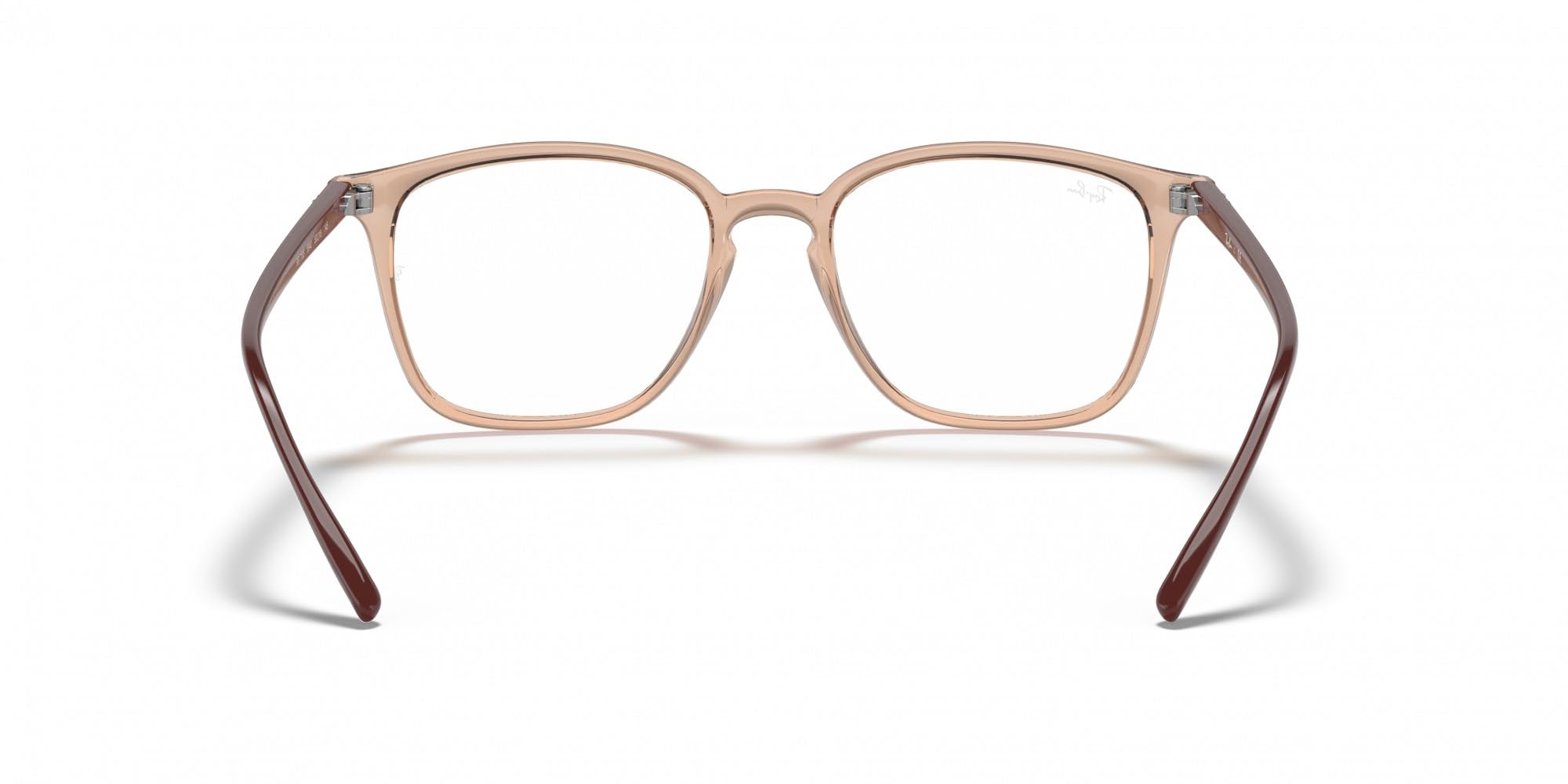 Ray-Ban Rx7185 kwadratowe oprawki do okularów korekcyjnych