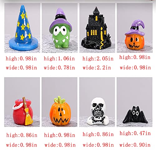 QGHSkOMk 8pcs all saints' day Fairy Outdoor Garden Figurines Outdoor Wild Garden Accessories for indoor plants Resinous Miniature for Plant Pots Bonsai Craft Decor Supplies - Image 2