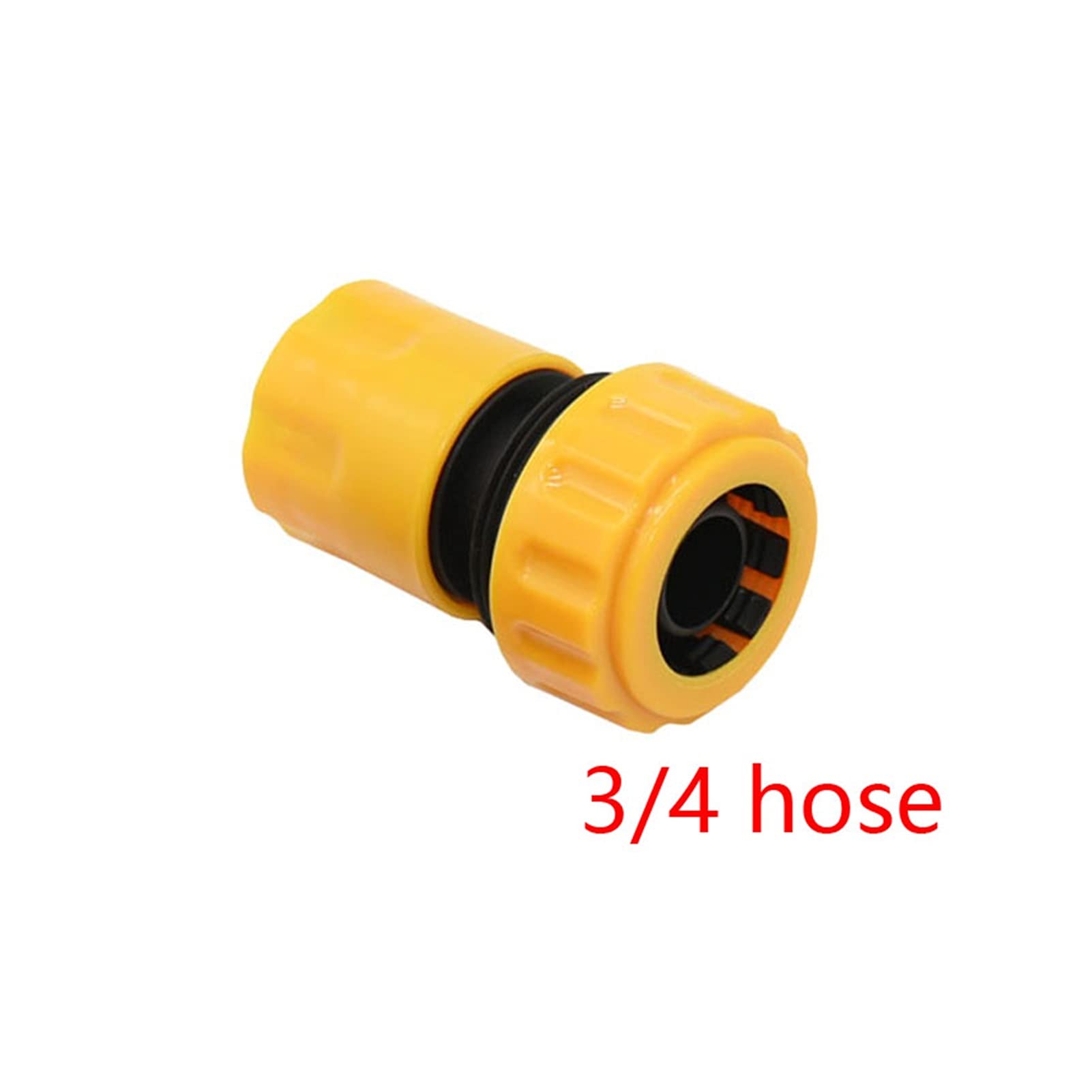 Conector de tubo de manguera 1/2 3/4 pulgadas Manguera de jardín Acoplamiento rápido 16 mm 20 mm Manguera de jardín Acoplamiento Adaptador de grifo 25 piezas (color : manguera 3I4)