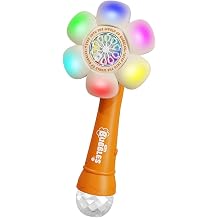 Automatic Bubble Machine LED Flower Handheld Blowing Toy
