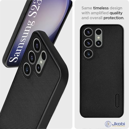 Image of Jkobi Rubberised Back Cover Case for Samsung Galaxy S23 Ultra (Textured Grip Design | Camera Protection | Slim and Light Weight | Soft Touch and Feel)