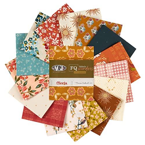 Art Gallery Fabrics Art Gallery Gloria Fat Quarter Fabric Wonders 16pcs, Multi