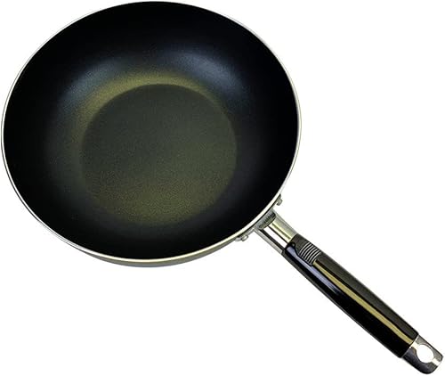 Miniatura 3 de 10-3/8 '' de aluminio antiadherente wok sartén sartén cocinar huevo sartén
