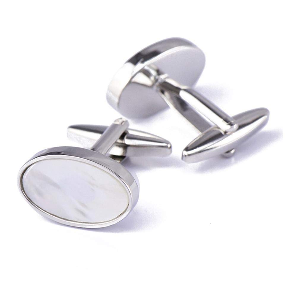 S&amp;W Wedding Cufflinks for Men Cuffs with Gift Box Business for Tuxedo Shirt