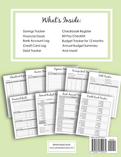 Budget Planning: Household Budget Planner Monthly Income Expense Tracker Personal Finance image 4