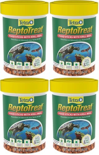 Tetra TetraFauna ReptoTreat Suprema 2.18 Ounces, Food Supplement for Aquatic Turtles, Newts and Frogs, (Pack of 4) image 4