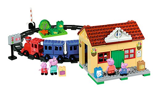Preisvergleich Produktbild BIG 57079 - PlayBIG Bloxx Peppa Pig Zugstation