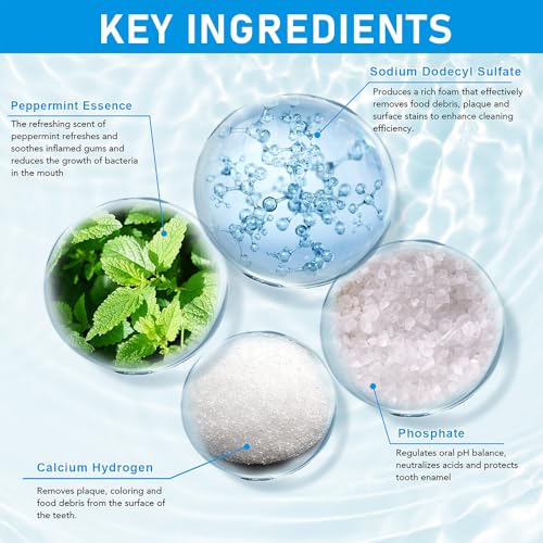 Image of Tooth Powder Remineralizing, Remineralizing Teeth Restoration, Natural Organic, Gums, Oral Care, Fresh Breath（Mineral Tooth Powder 1PCS）