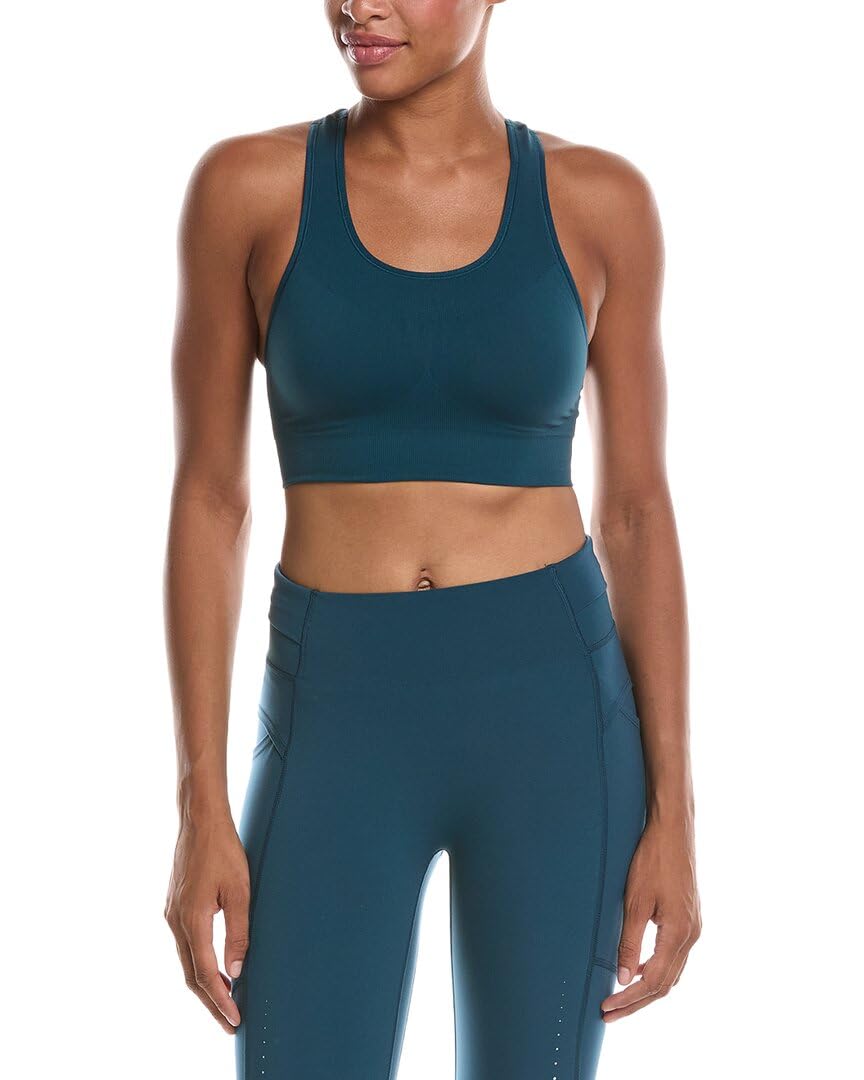 Women's Stamina Racer Back Medium Impact Seamless Sports Bra