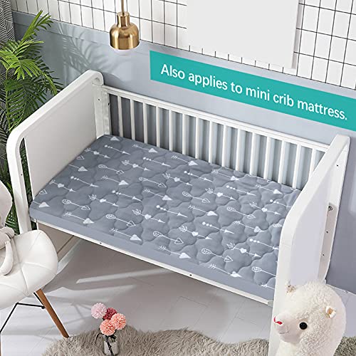 Image of 2 Pack Pack and Play Mattress Protector Sheets Waterproof Playard Pad Cover