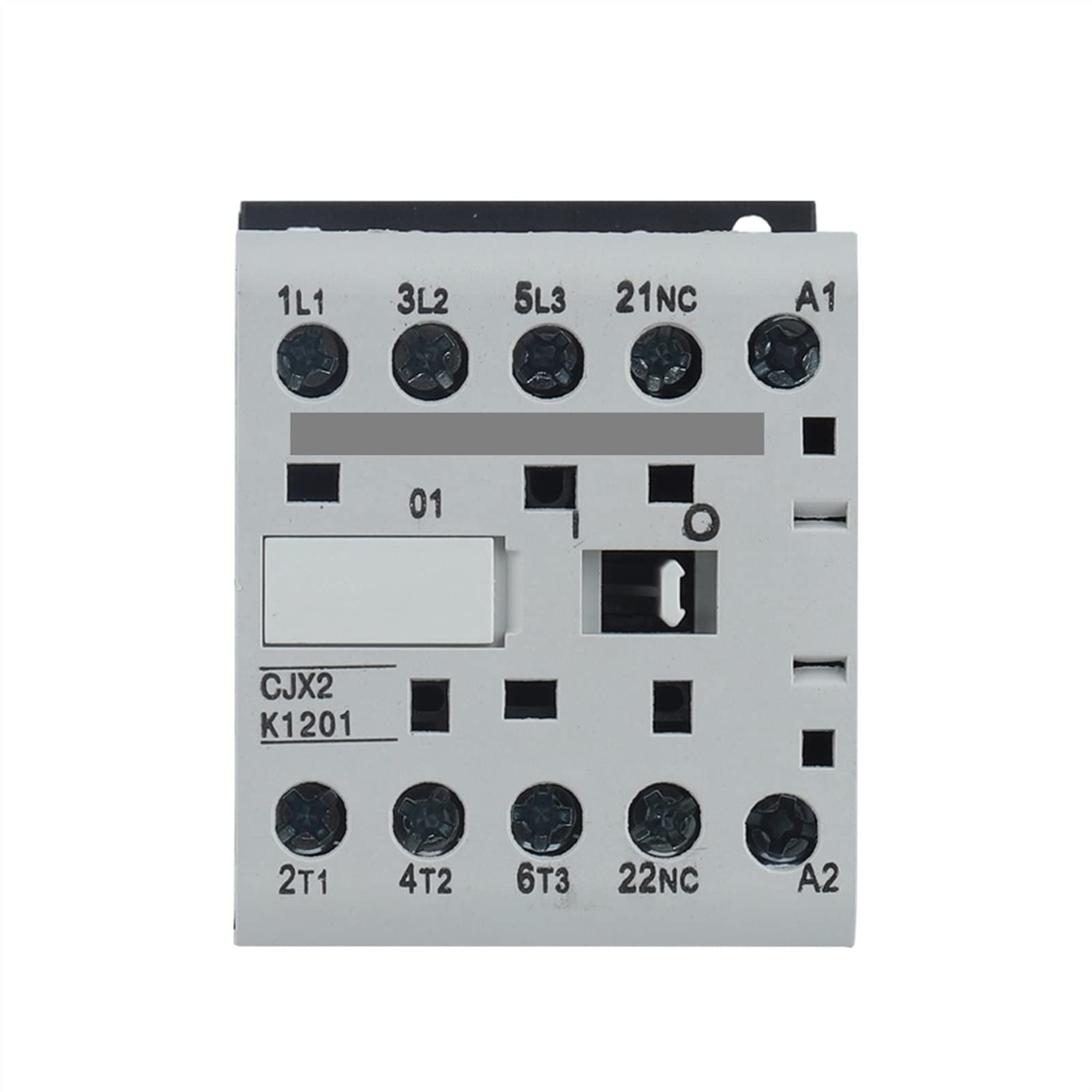 YFHGULBTK Contactor CJX2-K Mini AC Contactors Din Rail 3p 3Main 1no/3Main 1nc Voltage 220V 50/60Hz 6a 9a 12a Industrial Electrics(Cjx2-k-0910)