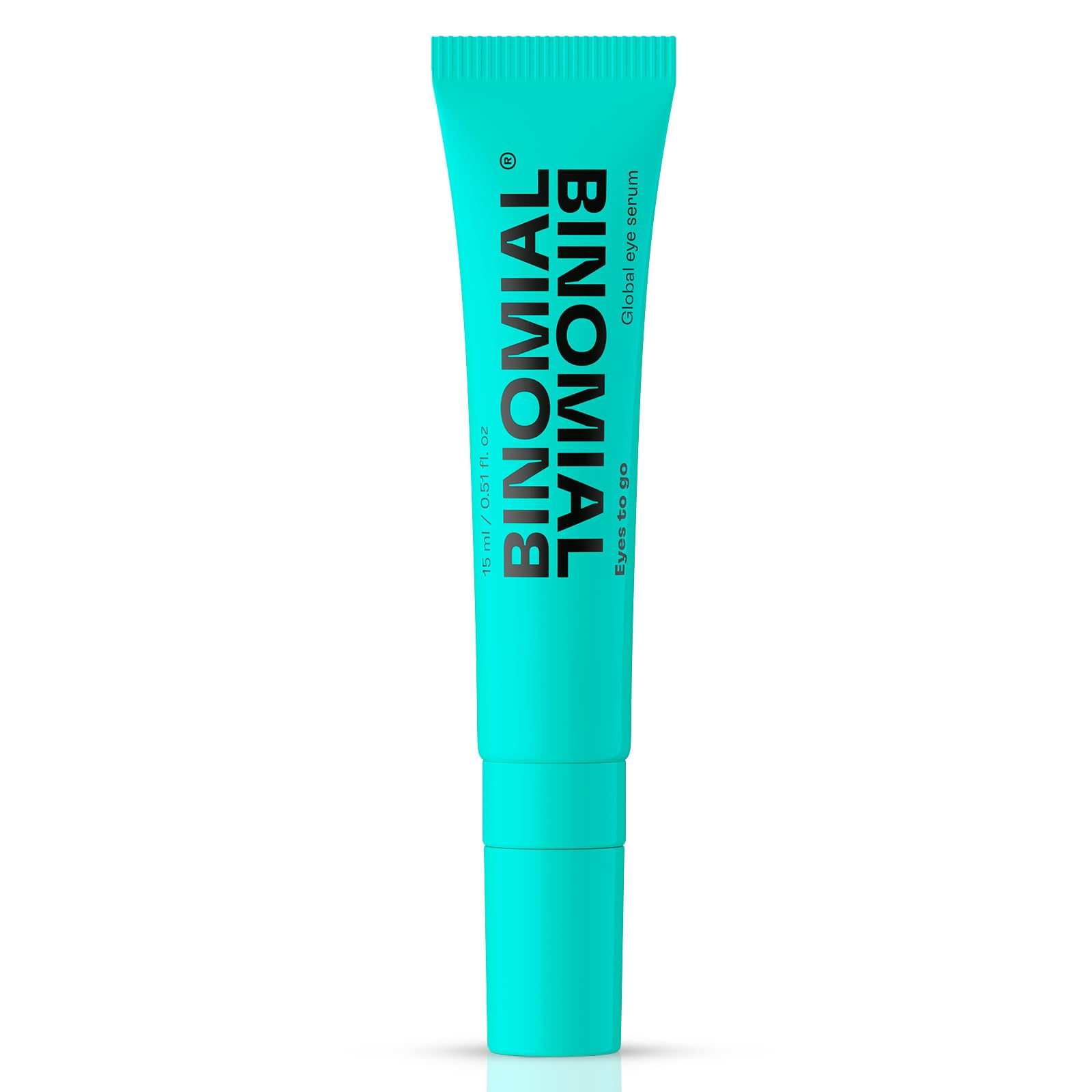 BINOMIAL - Eyes to Go | Contorno de Ojos con Cafeína | Sérum Facial con Ácido Hialurónico y Aloe Vera | Tratamiento Hidratante y Antibolsas | Skincare | 15ml