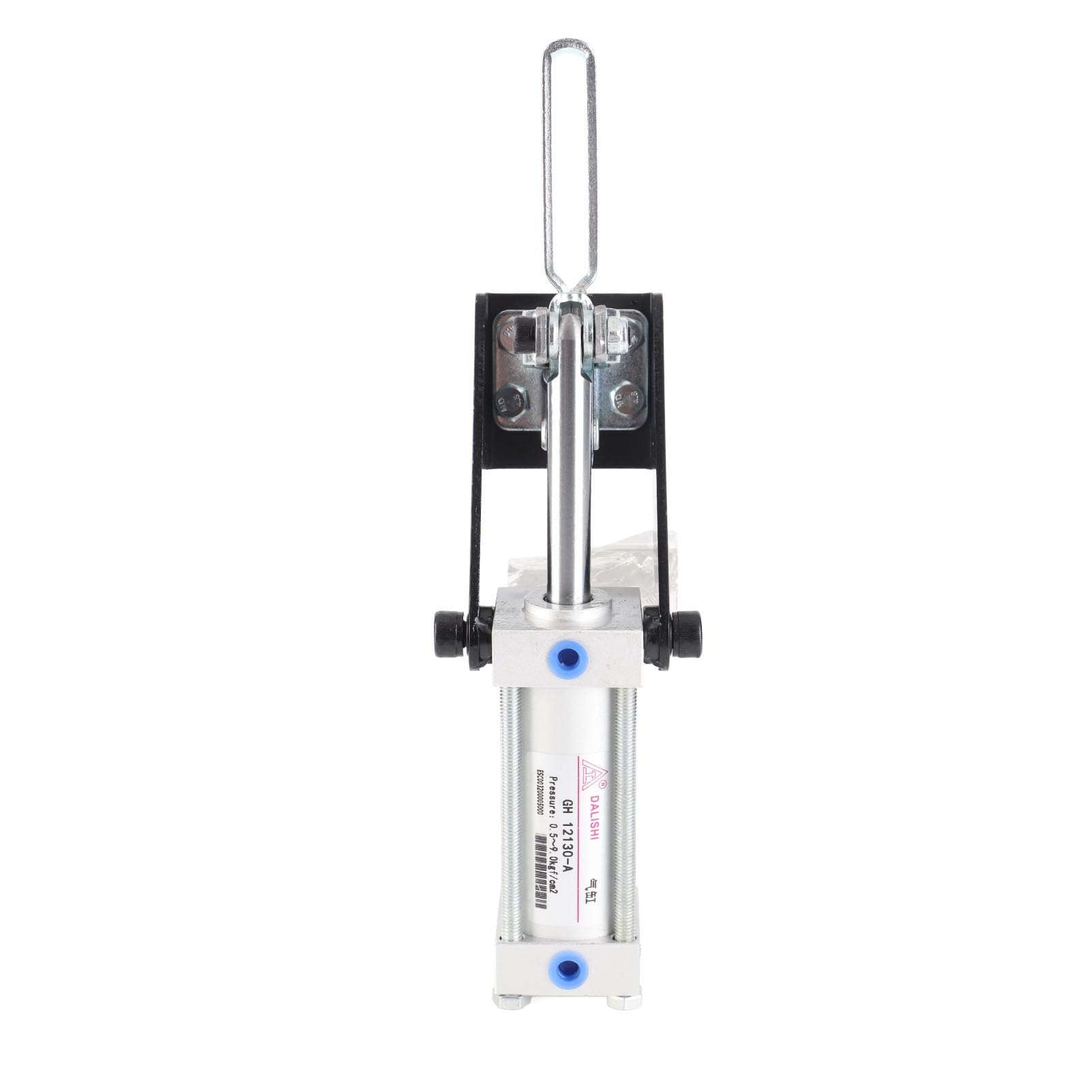 Semme POLEROWANY Cylinder Pneumatyczny Zacisk Dociskowy 227 Kg/500 Funtów Siła Zacisku Wałek Regulacyjny ze Stali Nierdzewnej Szybki Mechanizm z Czterema Ogniwami Klasa Przemysłowa do Spawania do