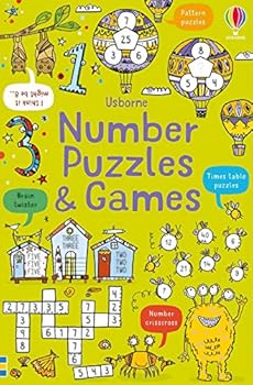 Paperback Number Puzzles & Games Book