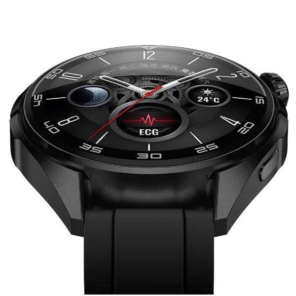 Nilox, Trailpro z wbudowanym GPS, damski i męski smartwatch z monitorem zdrowia, fitness i powiadomieniami, odporny na wodę i kurz, kompatybilny z Androidem i iOS