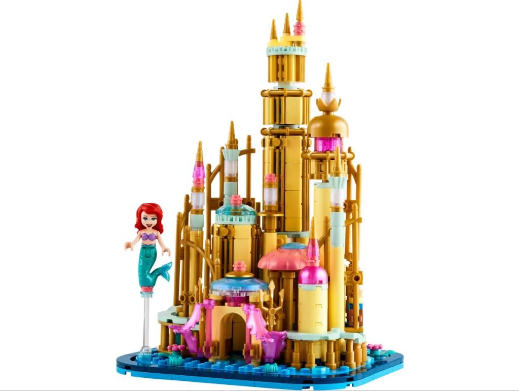 LEGO 40708 Mini Disney Ariel's Castle With Ariel Minidoll 12+ 557 Pieces