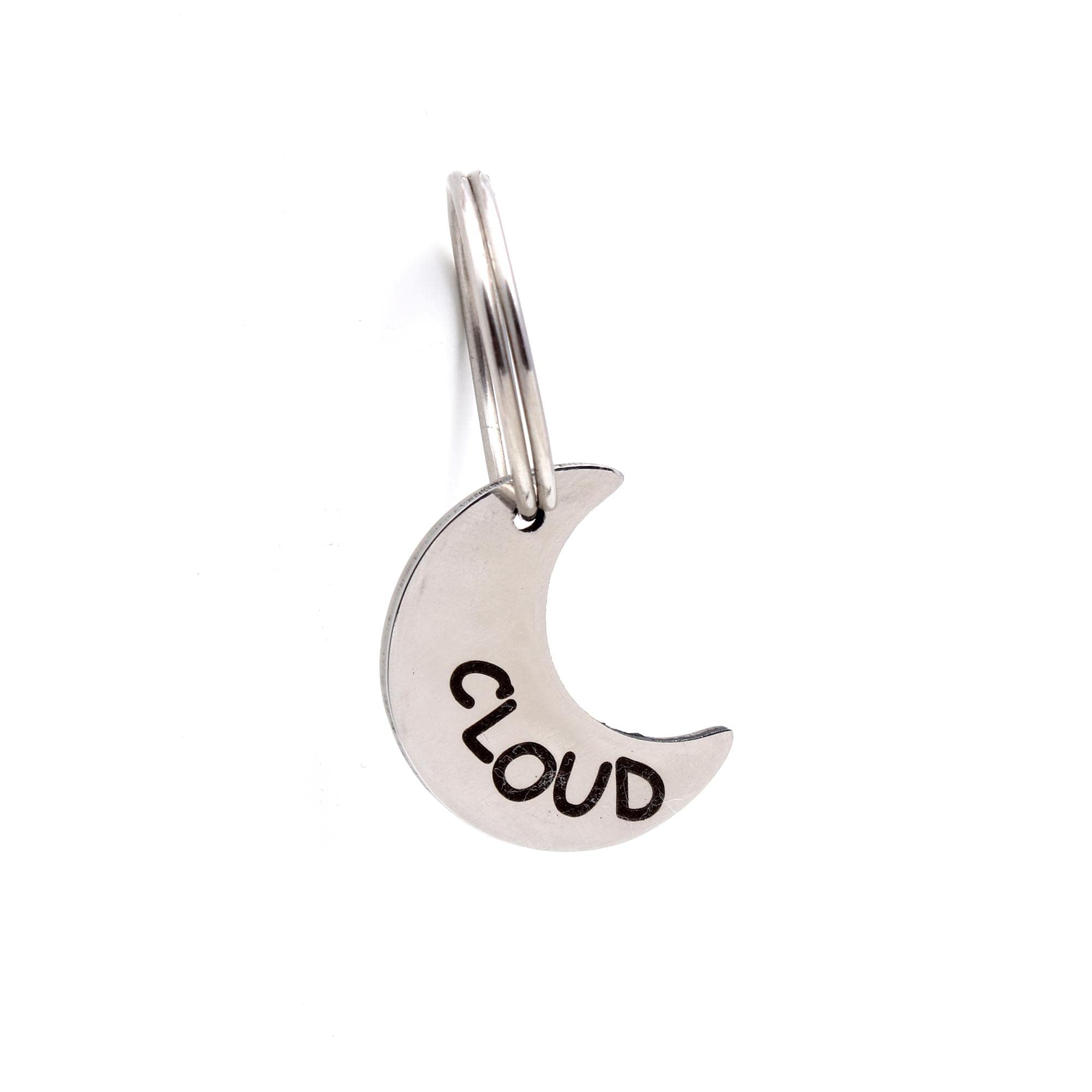 Petsaviour Dog Tag ID Brass Customized for Dog, Cat Tag (Silver Moon(S)) (B08JVGPJ2T) Amazon Price History, Amazon Price Tracker