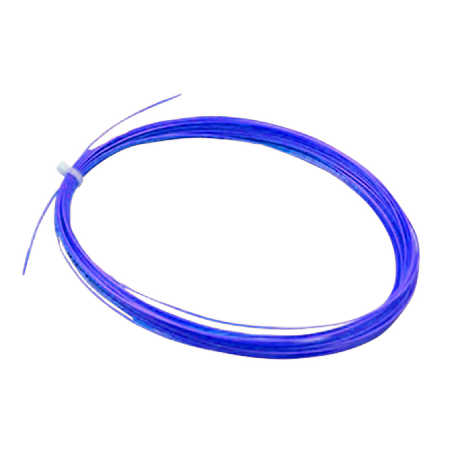 Cuerda de Raqueta para bádminton, Alambre de de 0.7 mm, Accesorio elástico de reparación de Raquetas para Familiares, Adultos, Amigos, Principiantes, entusiastas y Adolescentes