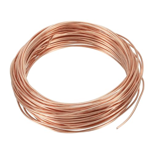 PATIKIL 49 Feet Solid Bare Copper Wire