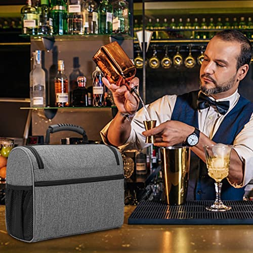 Bolsa para barman | Bolsa bar impermeável com alça borracha | Bolsa barman viagem à prova d'água co