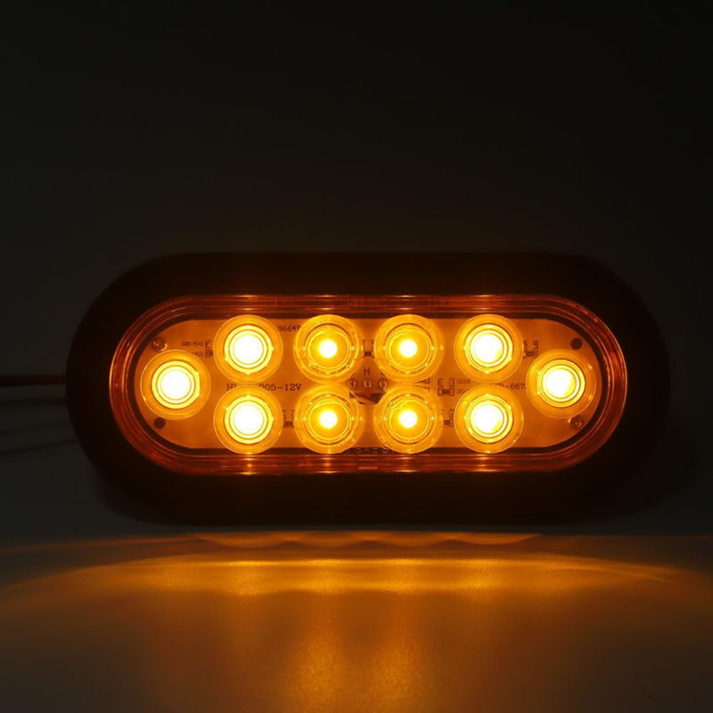 Tylne światło tylne do 10 przyczep, światło tylne do samochodów ciężarowych, 12 V, 24 V, 2 szt., montaż lamp tylnych, 2-24 V