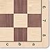 WE Games Mousepad Chess Board 20 in. with Walnut Wood Grain Design – Premium Tournament Chess Mat, Perfect Travel Chess Board for Adults