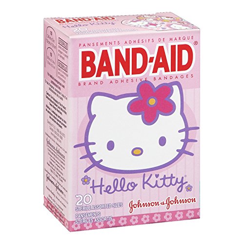 Band-Aid Brand Adehesive Bandages Hello Kitty, Assorted 20 ct