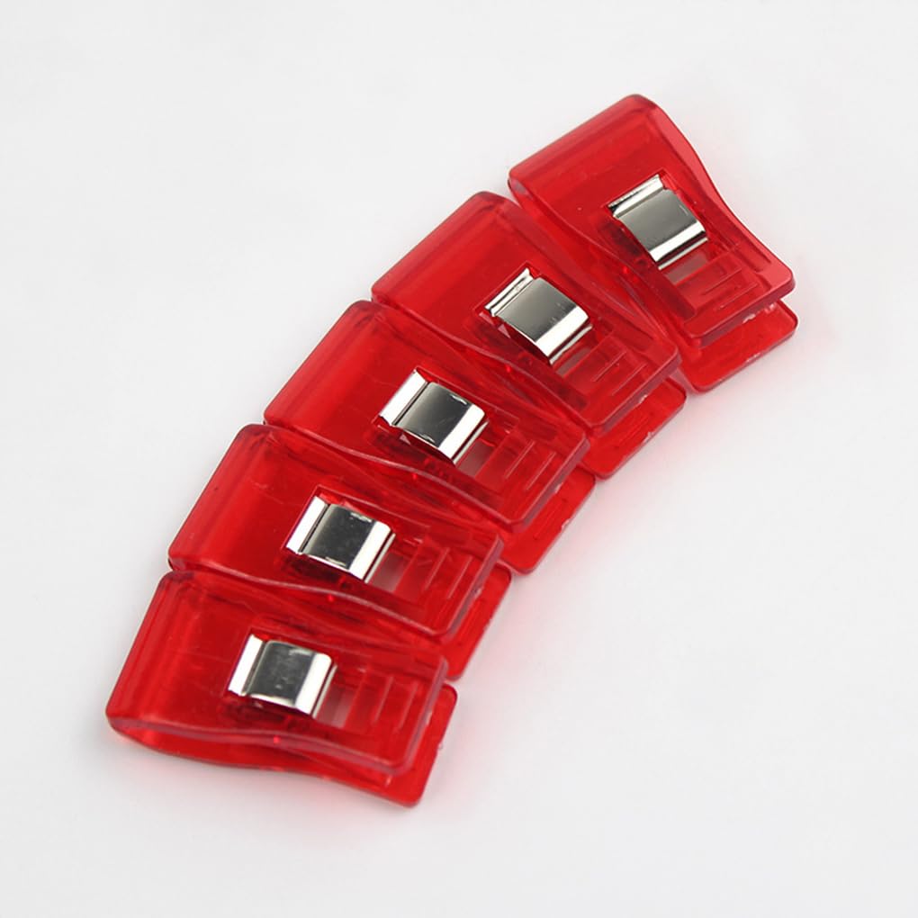 10 Set mit 32 x Multi-Clips für Kleidung – organisiert und ordentlich in jeder Einstellung, Wäscheklammern, ABS, feste Clips, Klemme, rutschfest, platzsparend, gemischte Farben