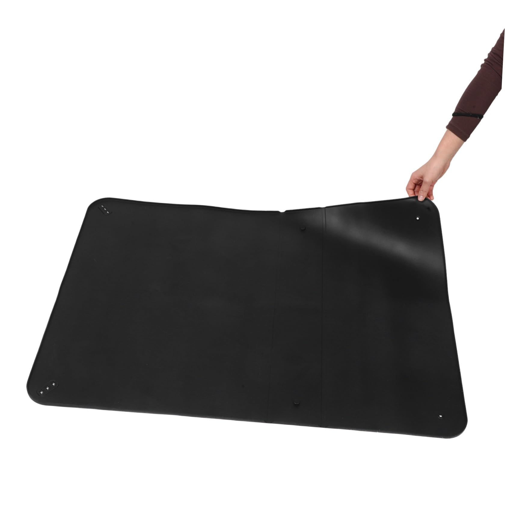 Porta Traversine per Cani in Silicone con Ventose, Tappetino Lavabile Antiscivolo 34" X 25" per Addestramento e Protezione Pareti e Pavimenti