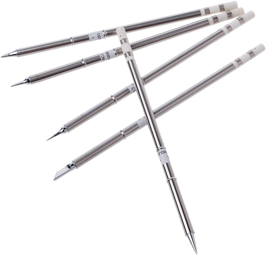 T12 Series Solder Iron Tips For Hakko FX951 BAKON 950D Soldering Station Set