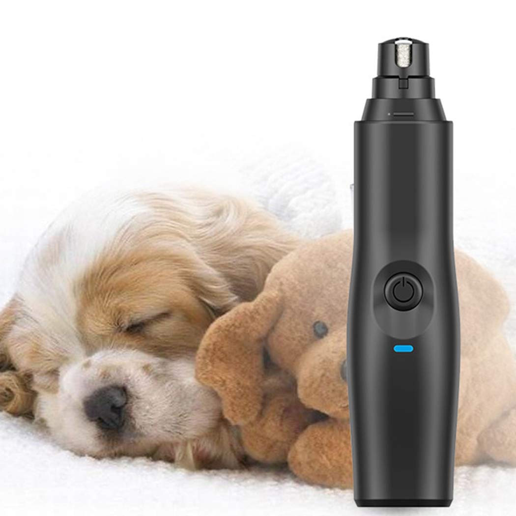 SOWUNO Pet Nail Trimmer Nail Polish Remover Professional Replaceable Dog Nail Grinder Pet Nail Clipper