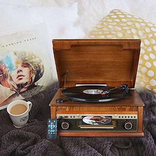Tourne-Disque Vinyle Bluetooth avec Radio FM Numérique USB Télécommande Vintage Tourne-Disque pour Disques Vinyles avec… - Les Beatles, Paul McCartney, John Lennon, RIngo Starr, George Harrison Tourne-Disque Vinyle Bluetooth avec Radio FM Numérique USB Télécommande Vintage Tourne-Disque pour Disques Vinyles avec… – Image 4