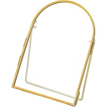Artistic Pressed Flower Glass Frame Dual-Sided Floating Display for Tabletop Photos, Drawings, and Craft Decorations Desk Photo Frame 4