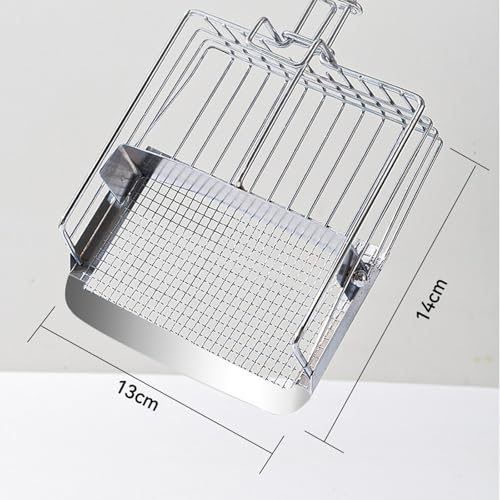 Generic Cat Litter Scooper Multiuso Leve Resistente Push Pull Cat Litter Pás Cat Sand Pás para Peque