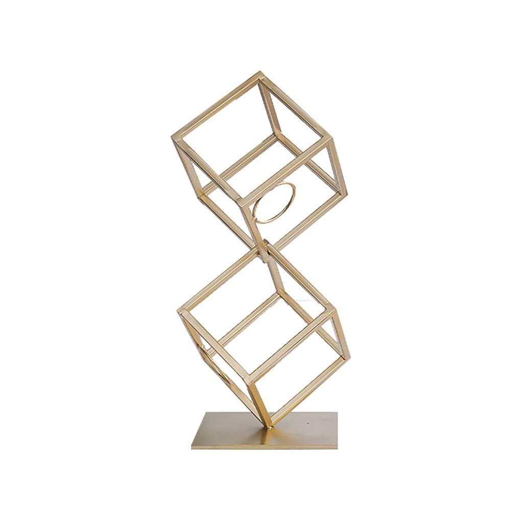 Étagère créative casier à vin avec porte-gobelet au design contemporain