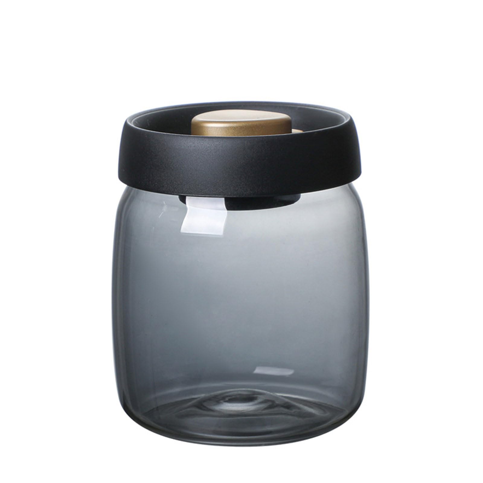 YWLUUOO Glass Kitchen Storage Jar Coffee Canisters with Airtight Lid Seal Food Storage Containers Glass Jar for Airtight Canister for Kitchen Container