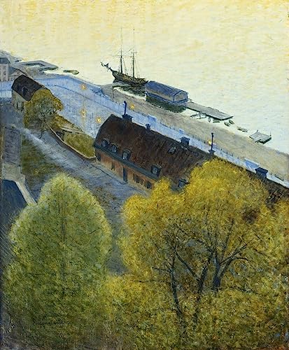 Toile de peinture Eugène Jansson pour la décoration de la chambre à coucher