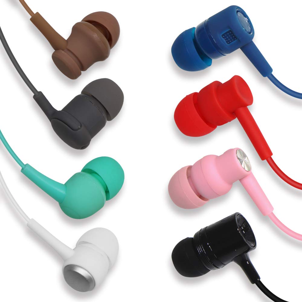 YOOKIE Earbuds with Microphone for iPhone 7 8 X Samsung 3.5mm Plug