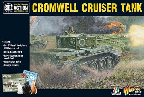 Bolt Action Cromwell Cruiser Tank 1:56 Wwii Military Wargaming Plastic Model Kit #TOP5