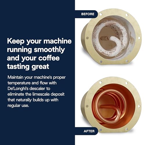 De'Longhi EcoDecalk Descaler DLSC500, 5 Decalcification Doses, Coffee Machine Descaler, Coffee Machine Maintenance Accessory, Plant-Based Ingredients, Bottle with 5 Doses, 500ml - Image 4