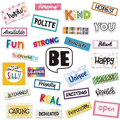 Motivational Classroom Cutouts Inspirational Quotes Classroom Bulletin Board Decorations for School Office Home Wall Art Decoration