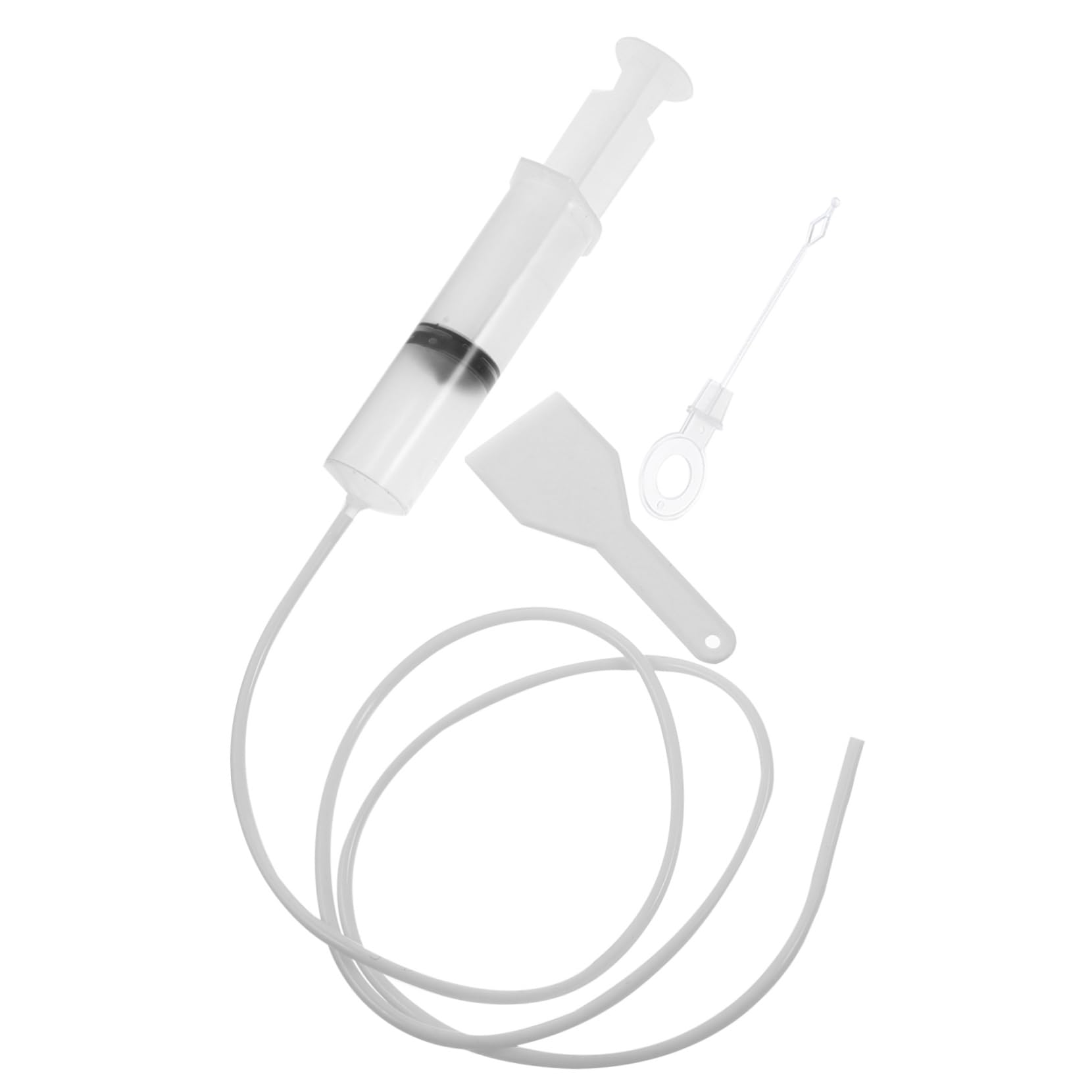 MUSISALY Refrigerator Dredging Tool 4pcs Drain Hole Cleaning Tool Set for Fridge Freezer Wine Cabinet Random Color