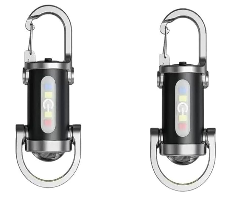 Amazon.co.jp: Mini Flashlight, USB Rechargeable, Keychain