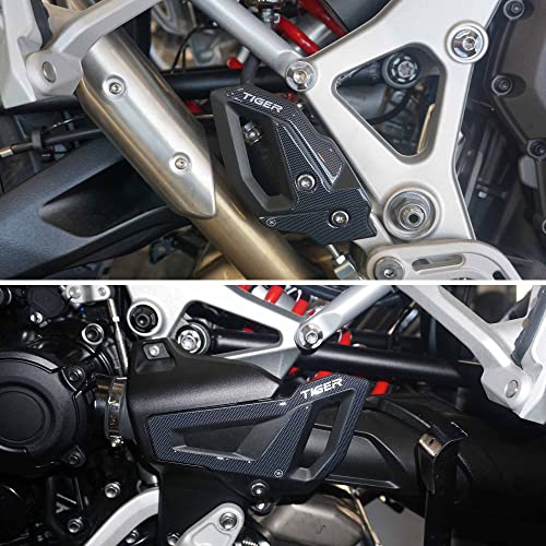 labelbike - 3D Stickers Sill Pads Footpegs Motorcycle Footrests Compatible with Triumph Tiger 1200 GT - GT Pro - Rally Pro 2022